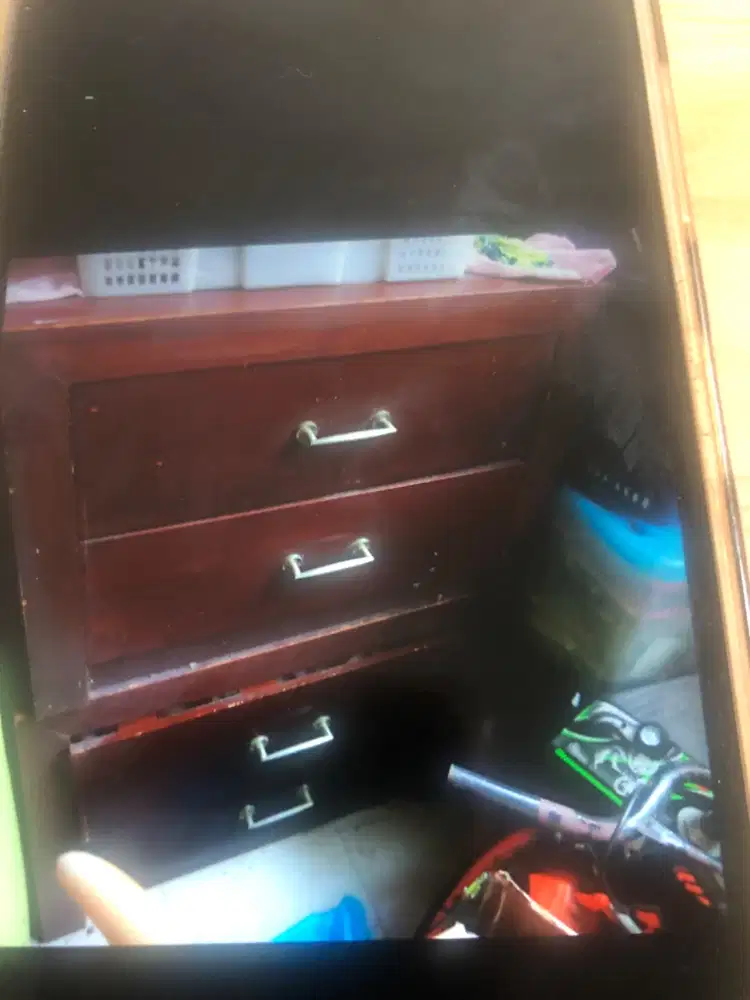 Lemari bekas kayu jati