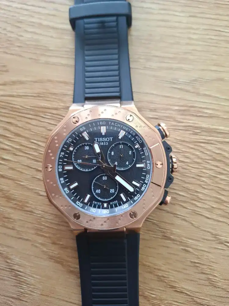 Tissot T - Race Chronograph Black Rosegold