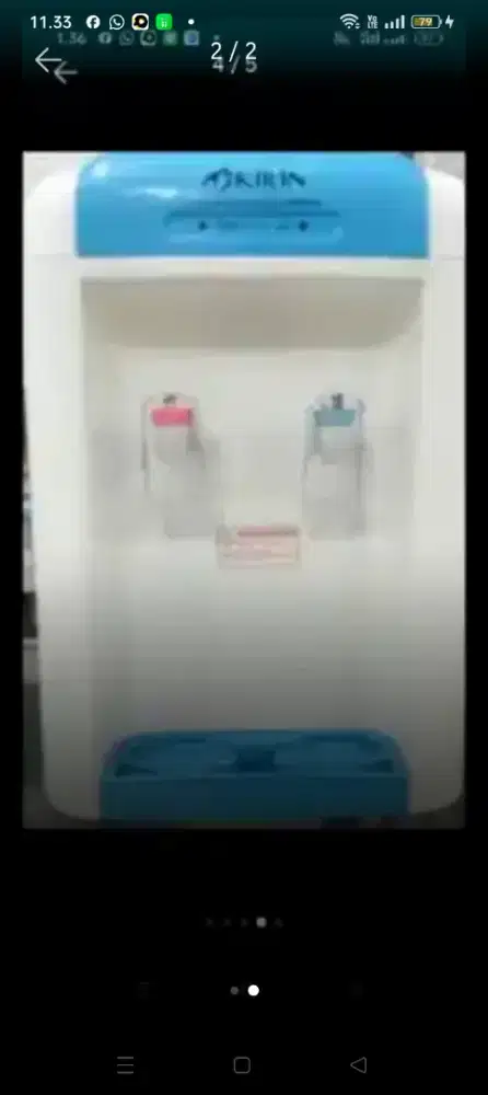 Dispenser kirin baru barang bagus