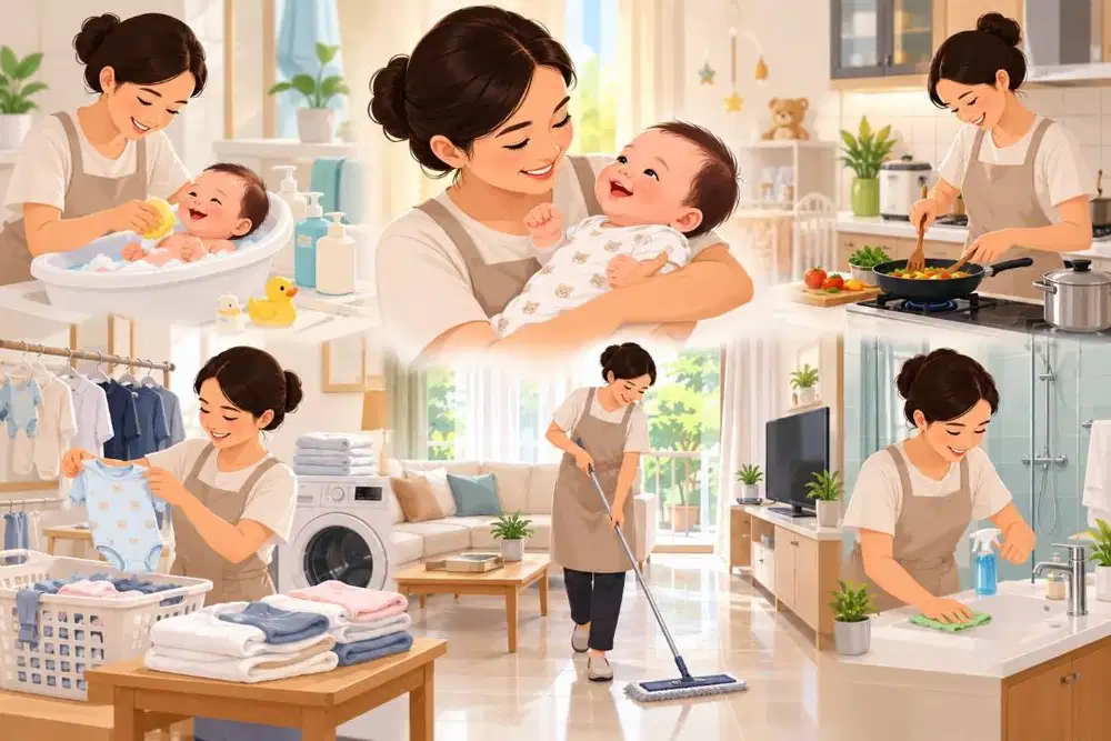LOWONGAN KERJA: PENGASUH BAYI & ART – GRAHA RAYA TANGERANG