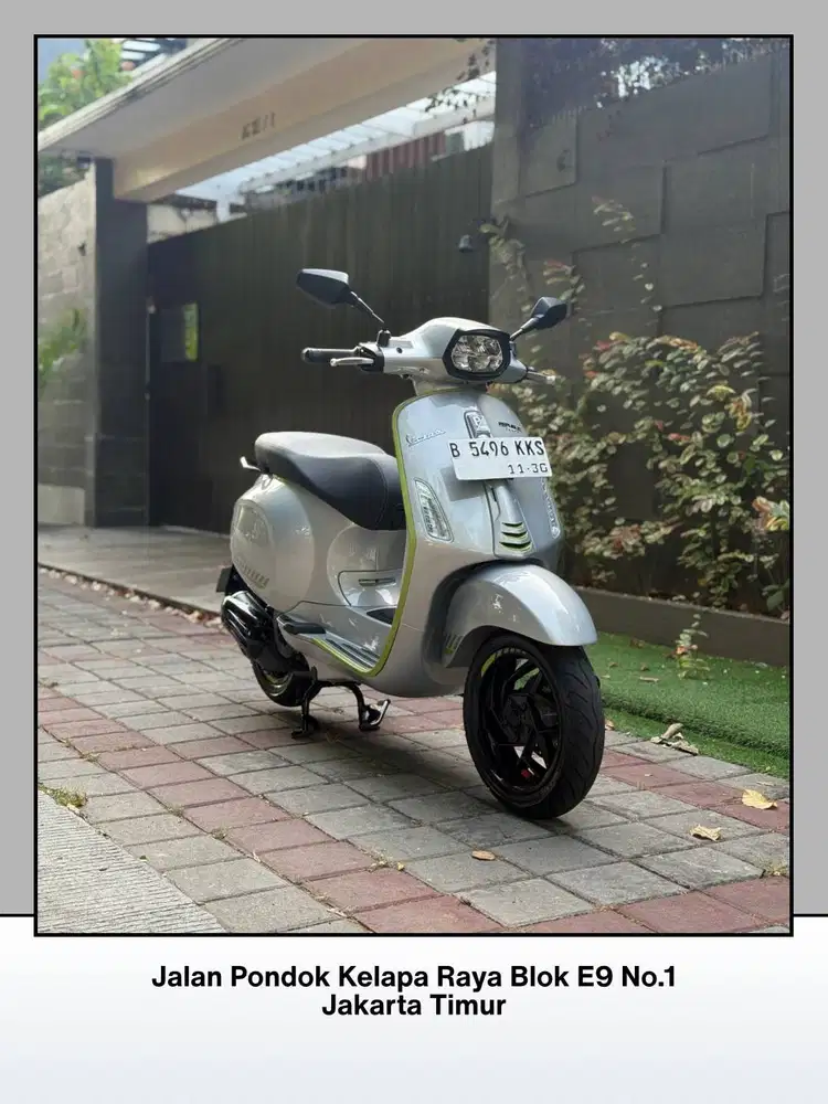 TERMURAH PIAGGIO VESPA SPRINT TECH TAHUN 2025 WARNA GREY ENTUSIASTA