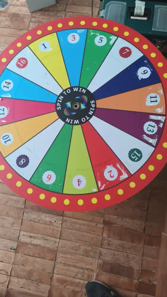 Spin whell ada 2 besar dan kecil
