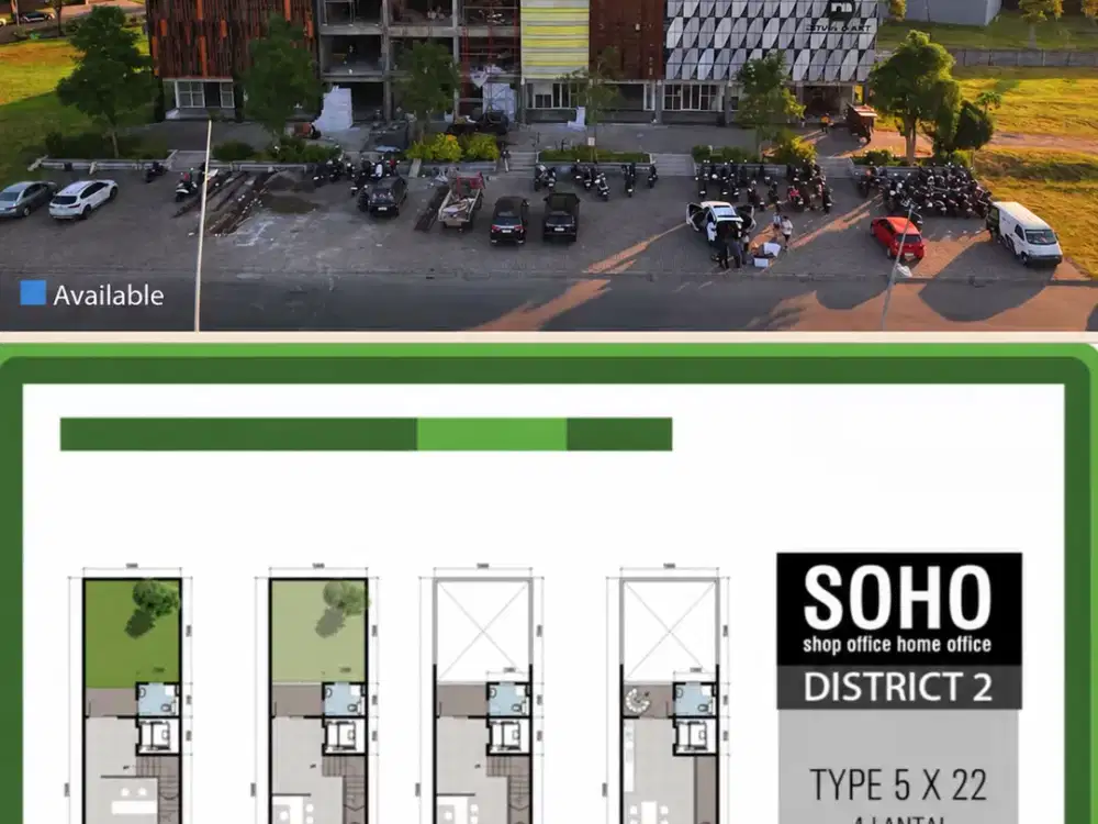 For Sale Ruko Soho Royal Residence Nol Jalan Raya JLDB Surabaya Barat