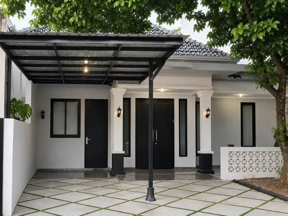 Rumah sewa renovasi like new, 3 KT, 150 Juta di Lebak Bulus