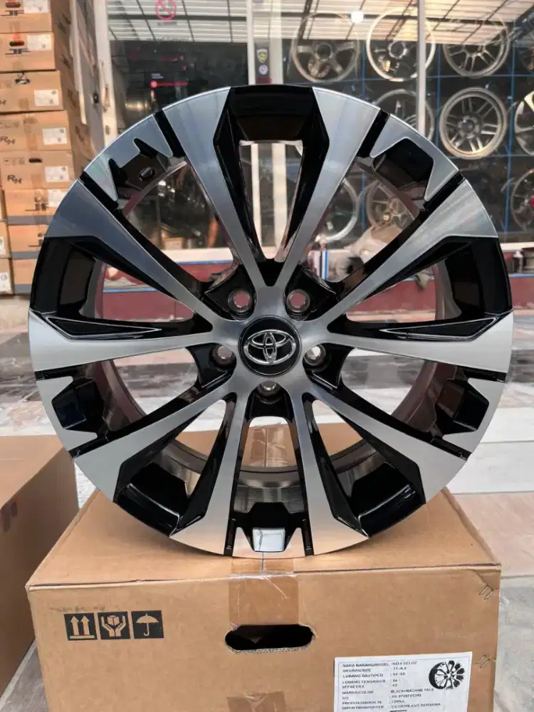 Velg oem avanza New veloz ring 17x6,5 pcd 5x100 ET 42 New xenia
