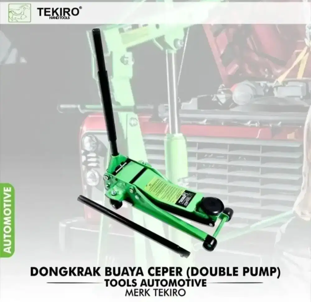 Dongkrak buaya 3 ton bekas pemakaian 1 bln