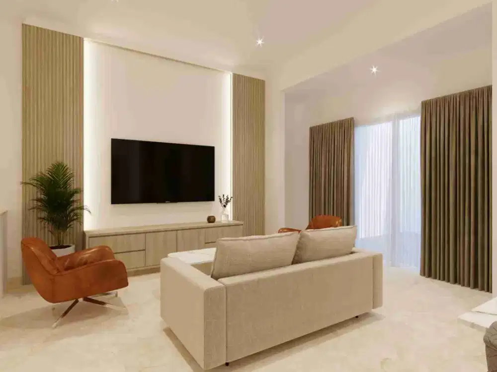 Disewakan Rumah Crown Golf PIK Full Furnish Cantik