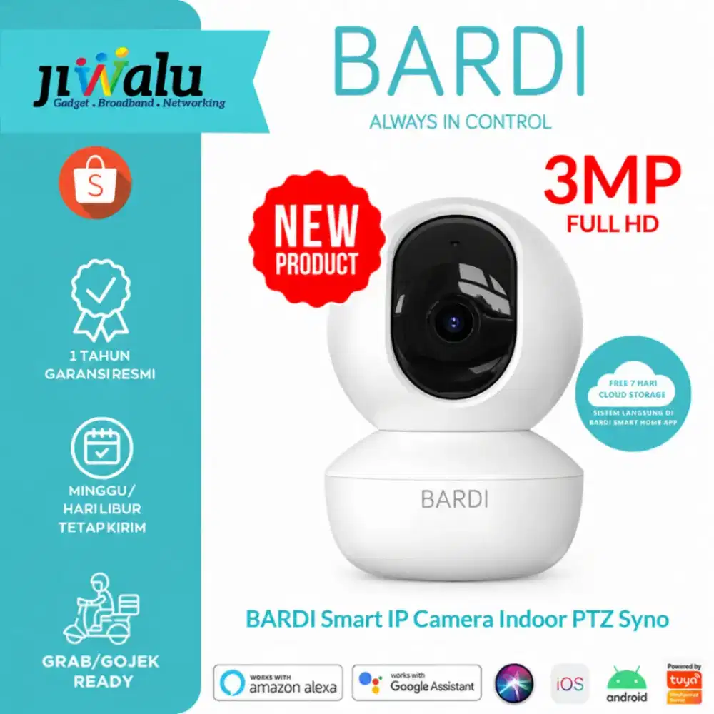 Bardi Smart IP Camera Indoor PTZ Syno cctv only
