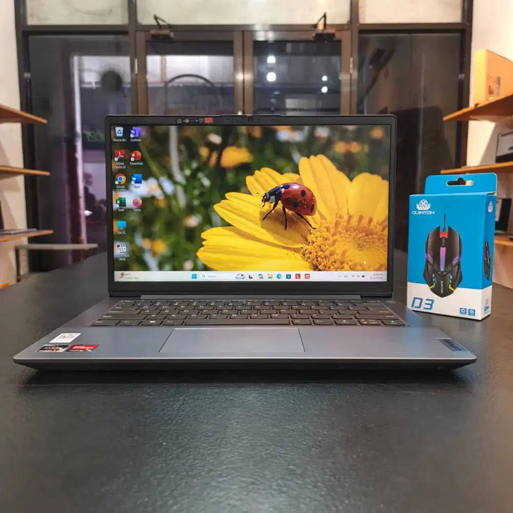 DIJUAL CEPAT LAPTOP KERJA KULIAH//LENOVO V14-G4AMN//SSD 512GB