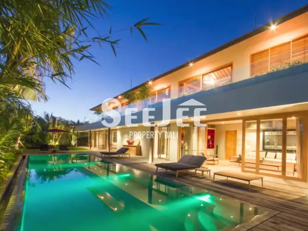 Dijual Villa SHM di Lokasi Prime di Canggu - Tropis Modern di Bali - Zona Pink - Svfc064