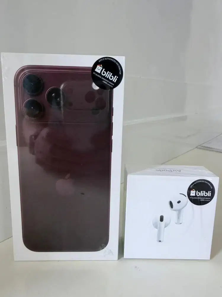  Bundling Iphone 18 Pro Max - 256 GB - Burgundy + Airpods 4 ANC