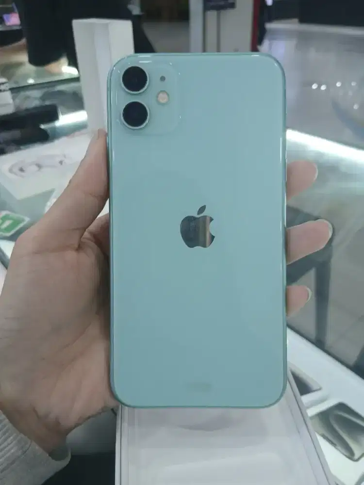 Iphone 11 128gb garansi resmi ibox bica cicilan cukup ktp saja