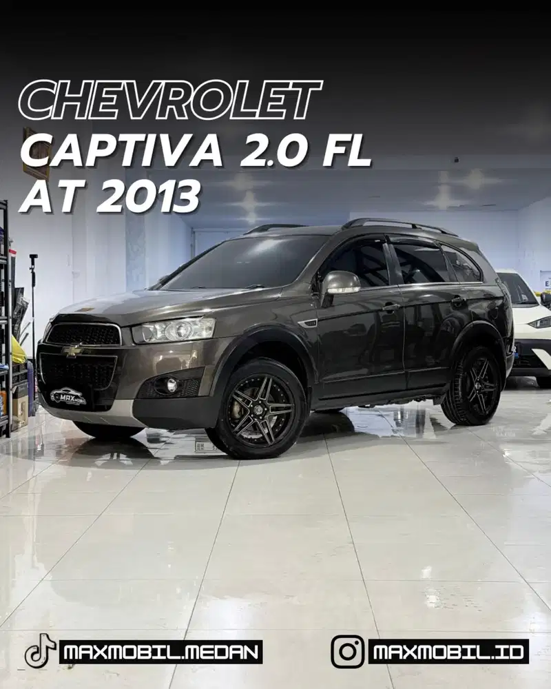 [DP 40JT‼️] Chevrolet CAPTIVA 2.0 FL AT 2013 pemakaian 2014 Diesel