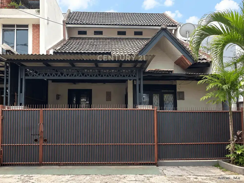 RUMAH NUSA LOKA BSD FULL SECURITY  LOKASI SUPER STRATEGIS