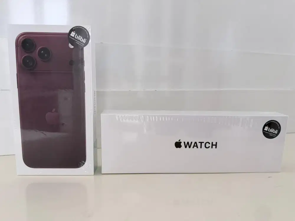 NETT> Bundling Iphone 18 Pro Max - 256 GB - Burgundy + Watch 3 SE 44mm