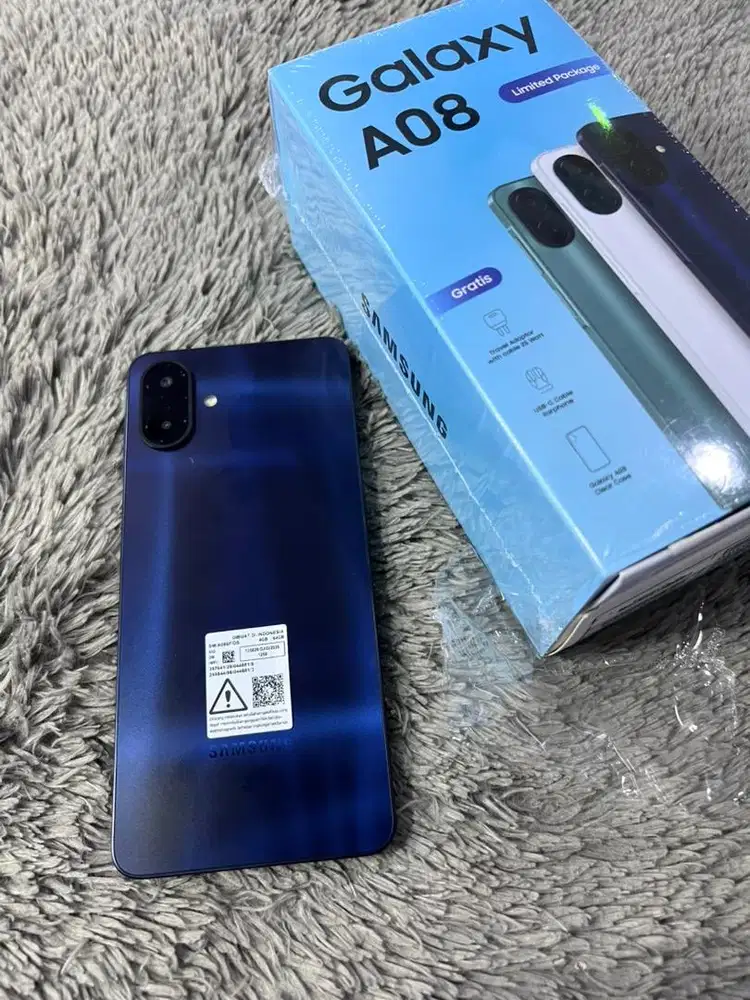 Samsung A08 4G 4/64gb resmi garansi panjang