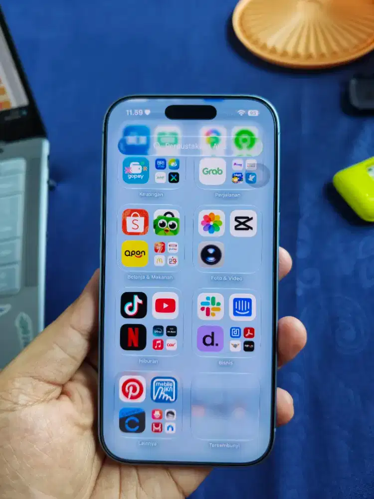 Iphone 17 256gb, mist blue resmi