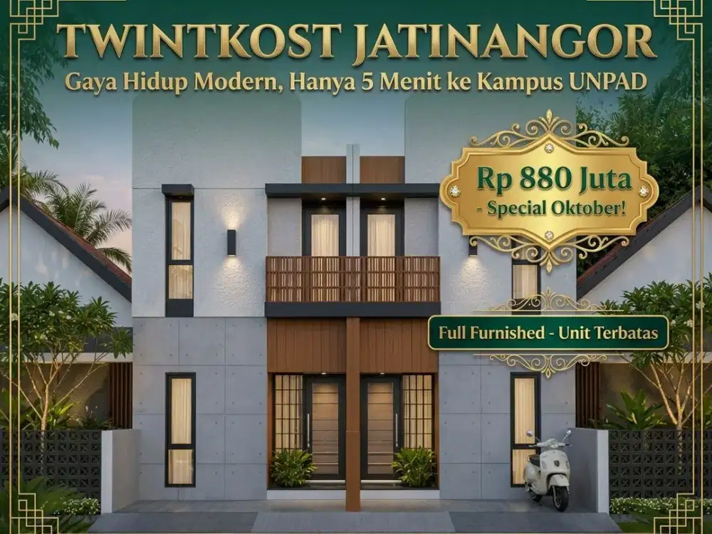 Kost Full Furnished di Jatinangor