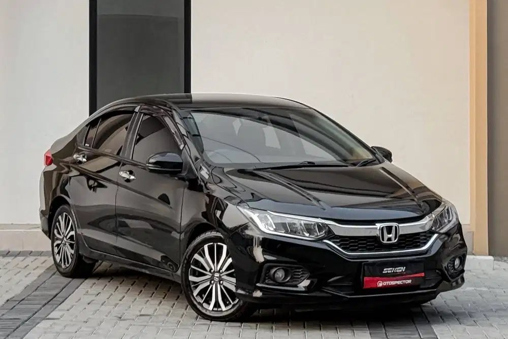 Honda City 1.5E 1.5 E CVT 2018 Hitam Mutiara. FULL RECORD!!!