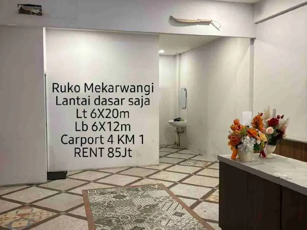 Ruko Mainroad Mekarwangi Singgasana
