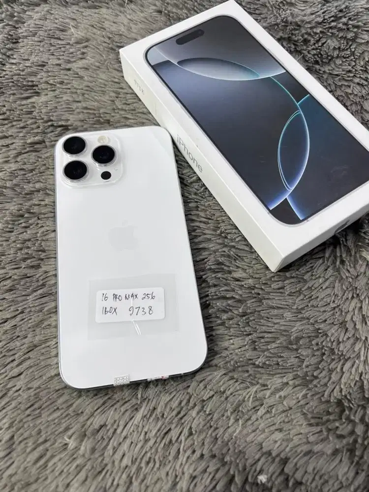 Iphone 16 pro max 256gb ibox garansi on