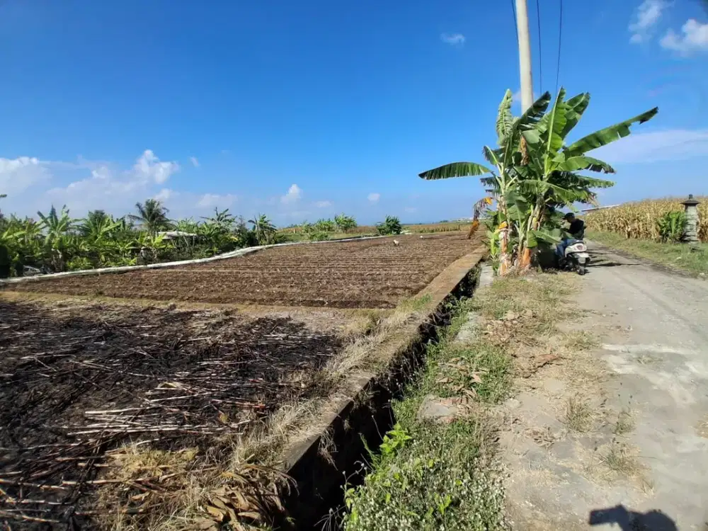 Dijual Tanah Lokasi Strategis Kontur Datar dan View Laut Langsung