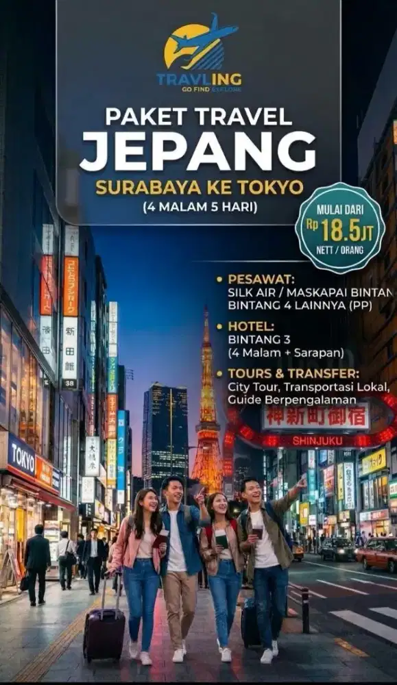 Tour kejapan biaya murah meriah