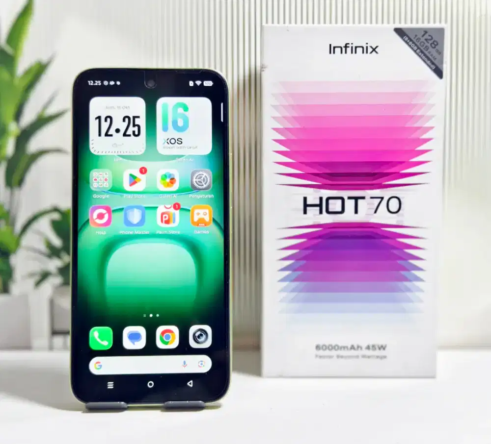 INFINIX HOT 70 || 8/128 || SECOND / BEKAS