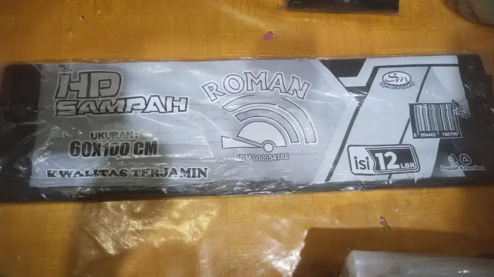 Plastik sampah jumbo