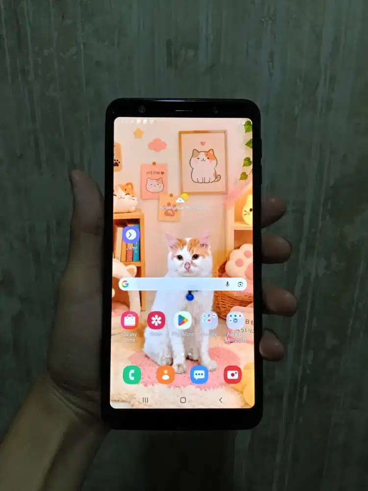 Samsung A7 2018 ram 4/64 Nfc Lcd Ori