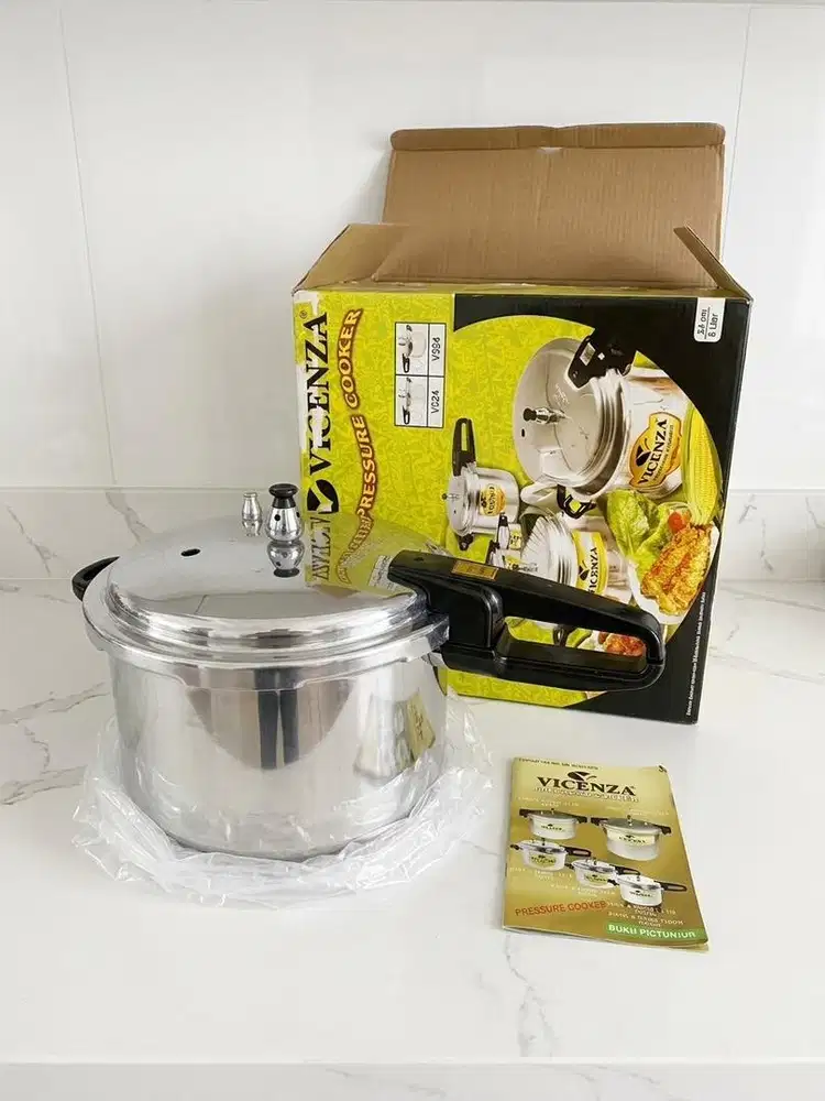 VICENZA : V324 PRESSURE COOKER 24 CM PANCI PRESTO 8 LITER V 324