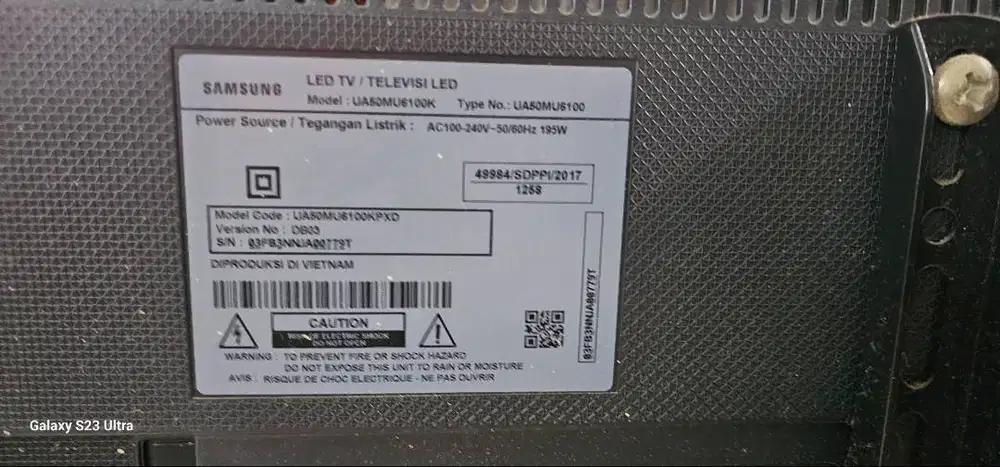 Samsung UA 50 MA