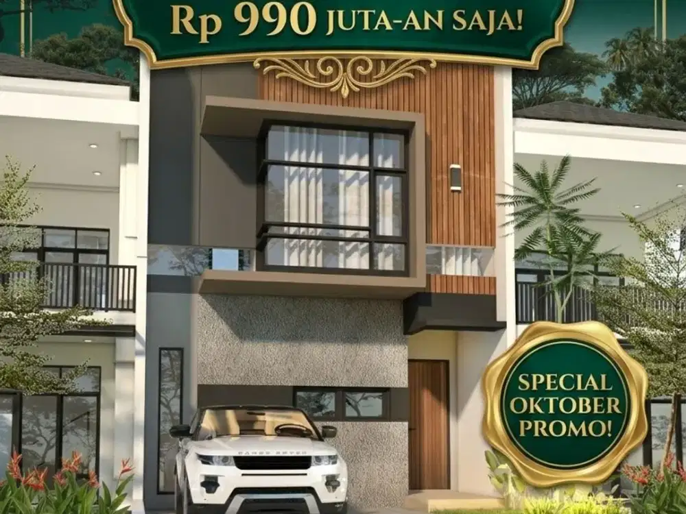 Rumah 2 Lantai Bandung Udara Sejuk