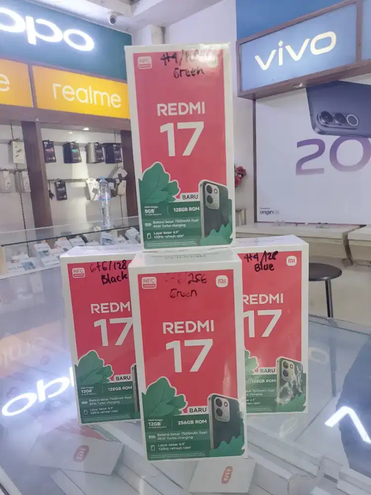 XIAOMI REDMI 17 6+6/256GB MURAH
