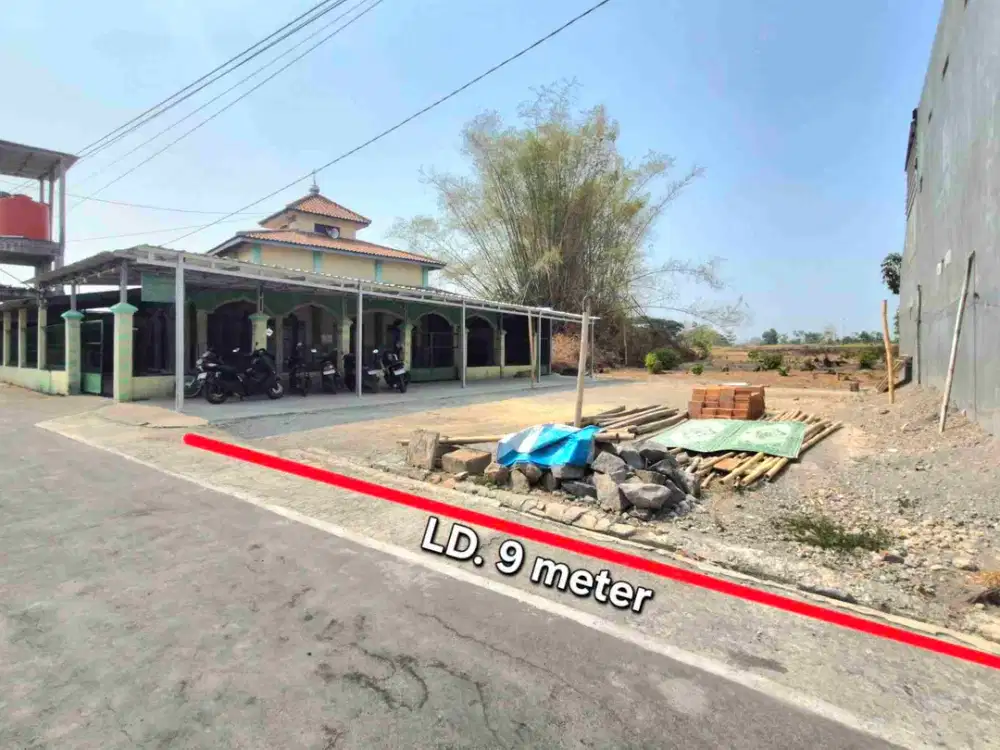 Tanah Siap Bangun di Jalan Utama Jatikuwung Gondangrejo dekat Solo