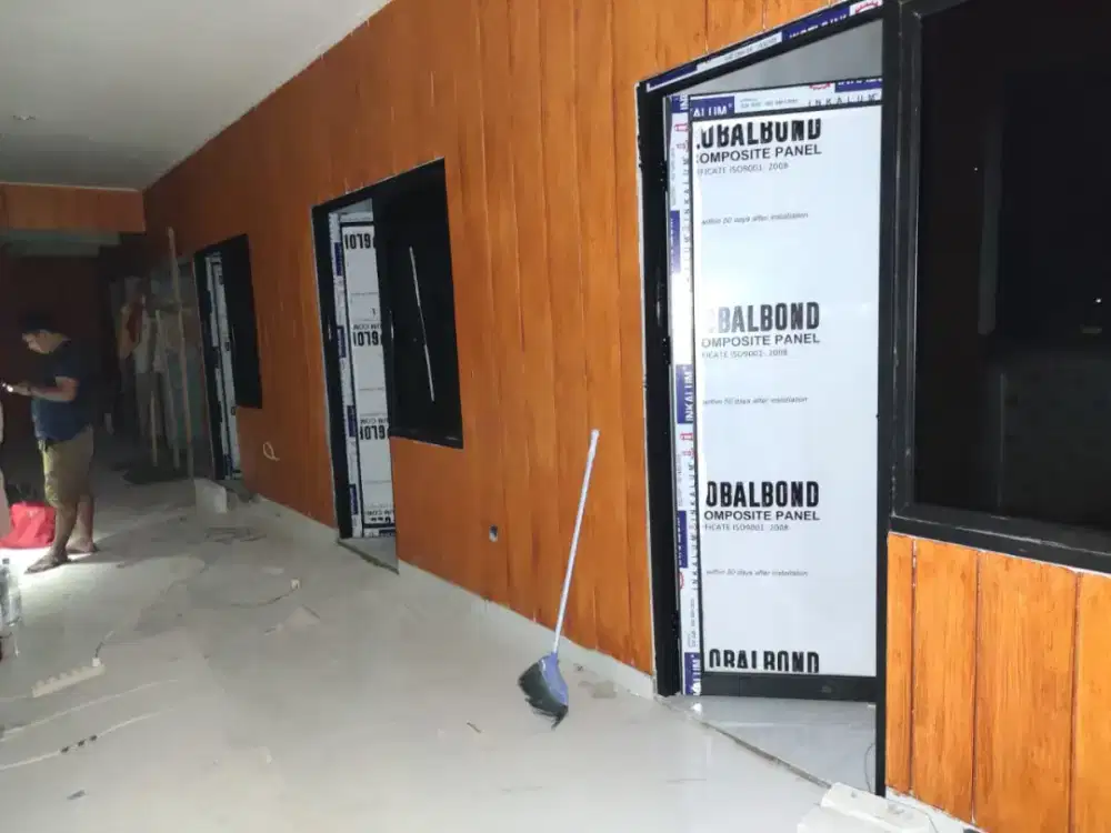Pintu aluminium dan jendala aluminium