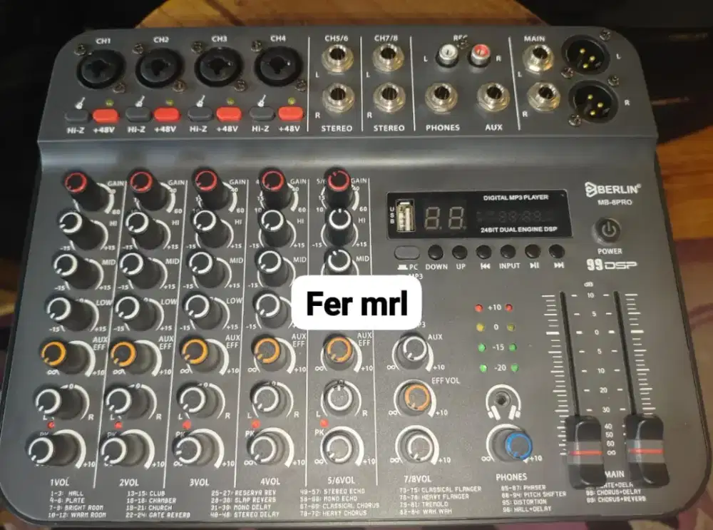 Mixer Berlin m8-8pro