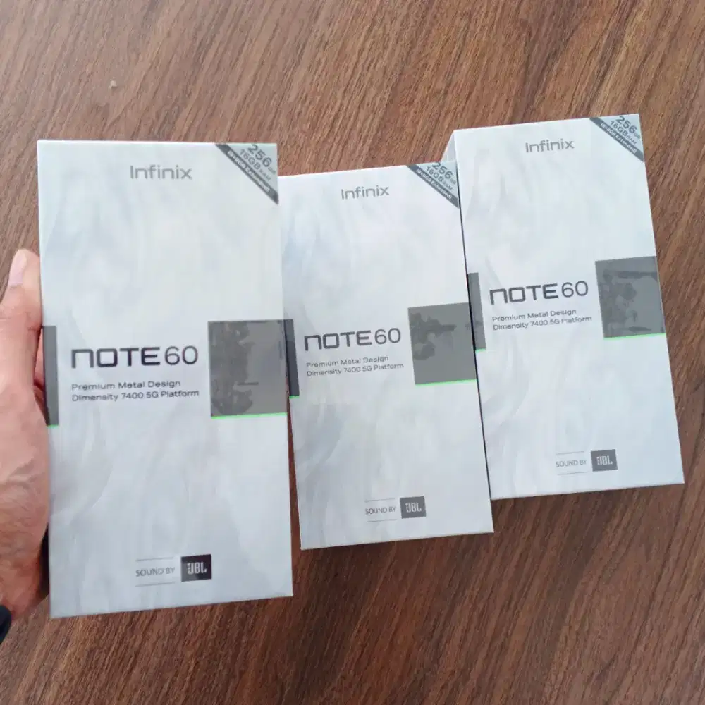 Promo INFINIX NOTE 60 5G 8/256 GB Garansi Resmi