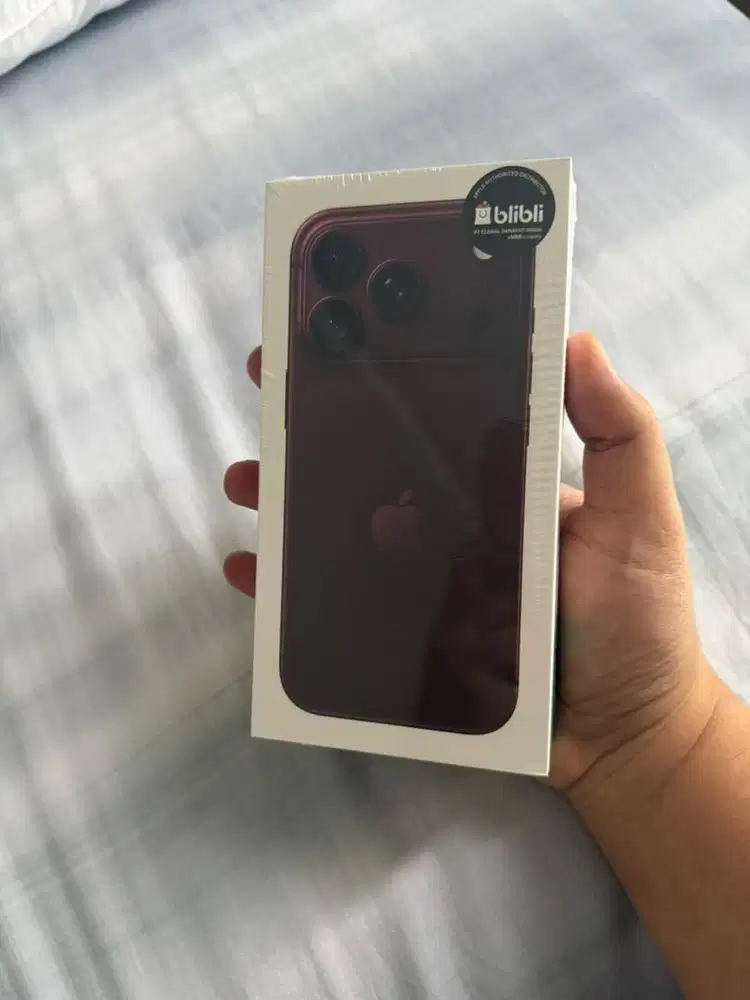 Iphone 18 pro 512gb burgundy resmi