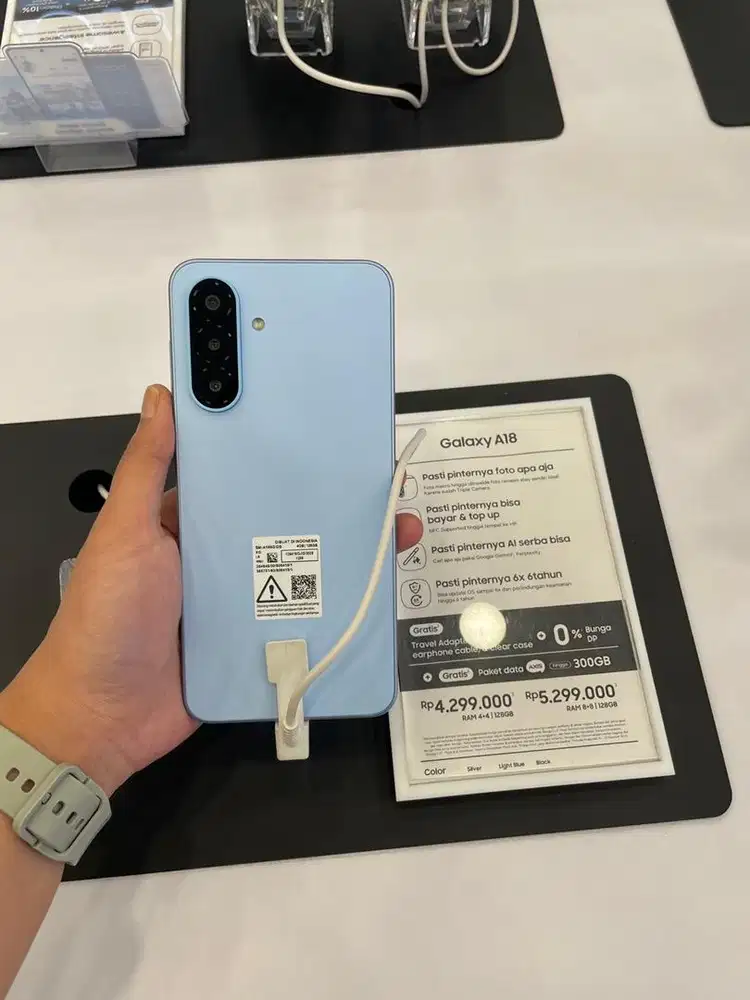 SAMSUNG GALAXY A18 PROMO CICILAN BUNGA 0% MULAI DARI 400RB PERBULAN