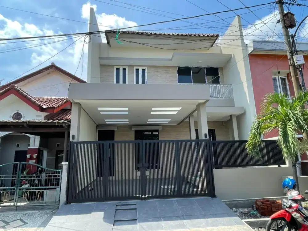 CA1305 DIJUAL RUMAH BARU FULL RENOV MURAH SHM DI PURIMAS RUNGKUT