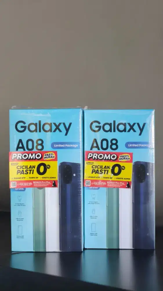 Samsung A08 Terbaru Frew Earphone,Casing,Adaptor