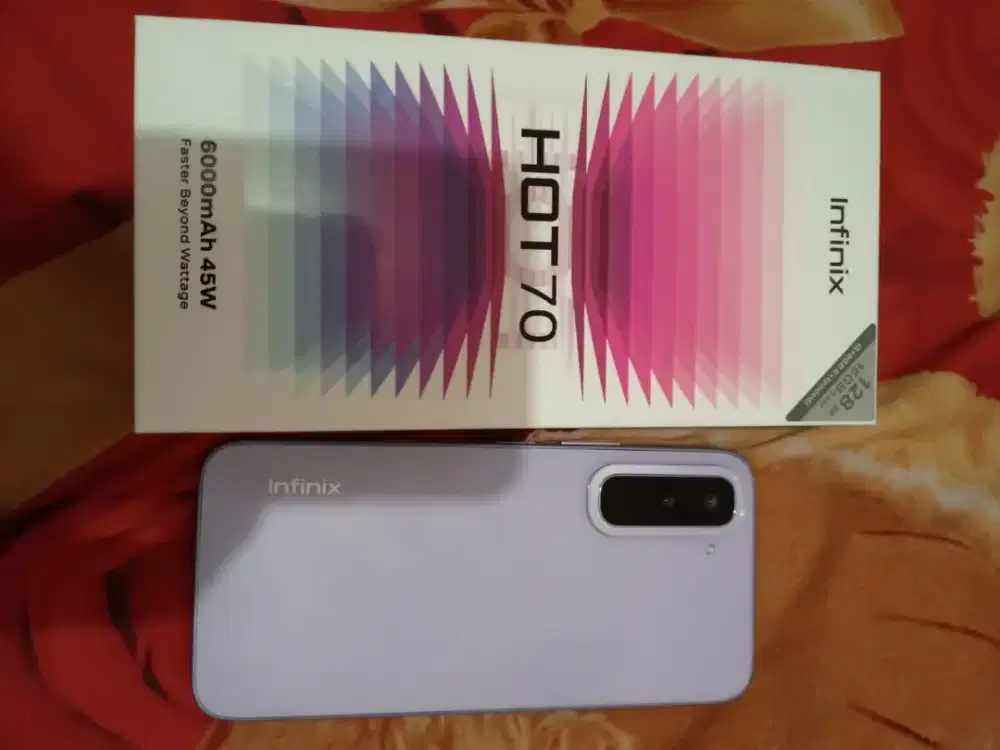 Jual Infinix hot 70 ram 8+5 GB Rom 128 GB