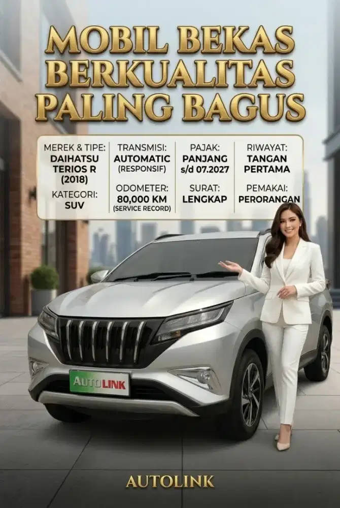 TERIOS R 2018 MATIC SILVER 2019 BAGUS TERAWAT 2020 SIAP PAKAI
