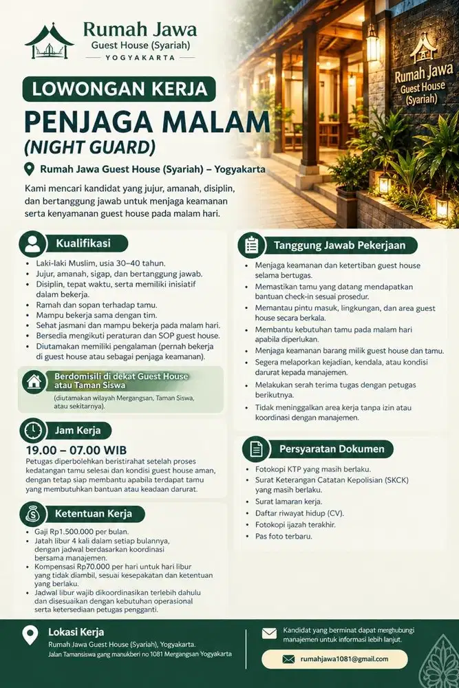 Penjaga Malam Guest House