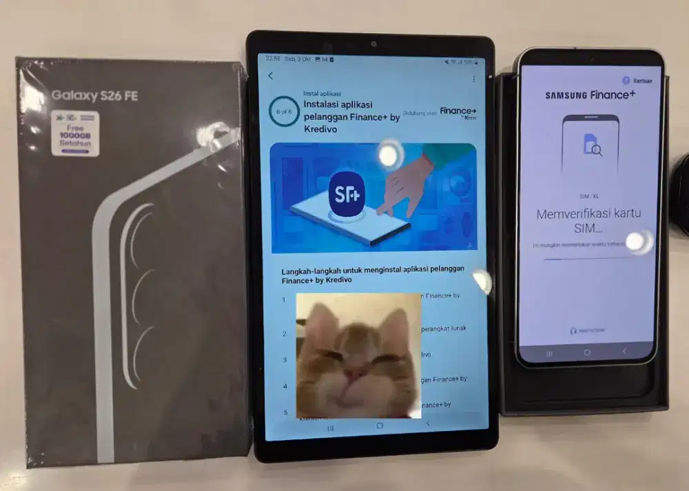 S26FE CICILAN LEWAT SAMSUNG FINANCE+ BUNGA 0%