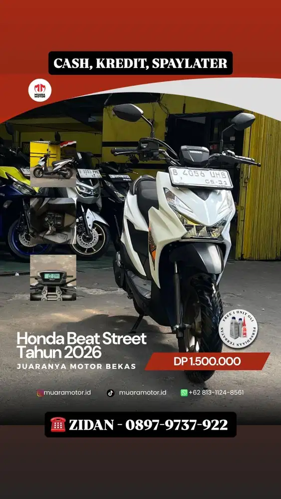 HONDA BEAT STREET 2026 UNIT ISTIMEWA !!!