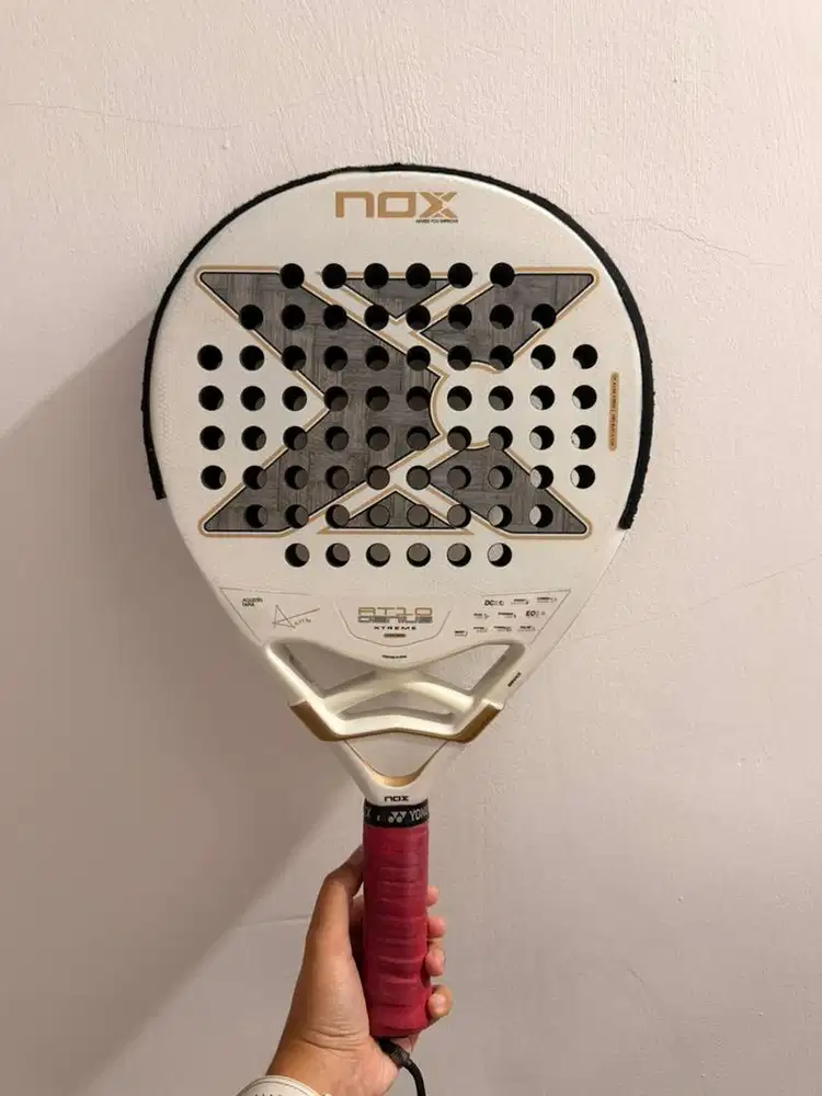 WTS RAKET PADEL NOX AT10 GENIUS XTREME BY AGUSTÍN TAPIA