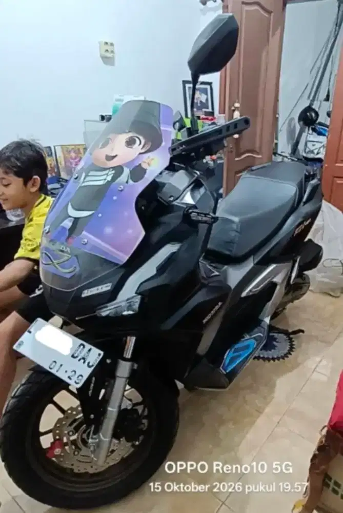 Adv ABS 160 hitam matt mulus seperti baru