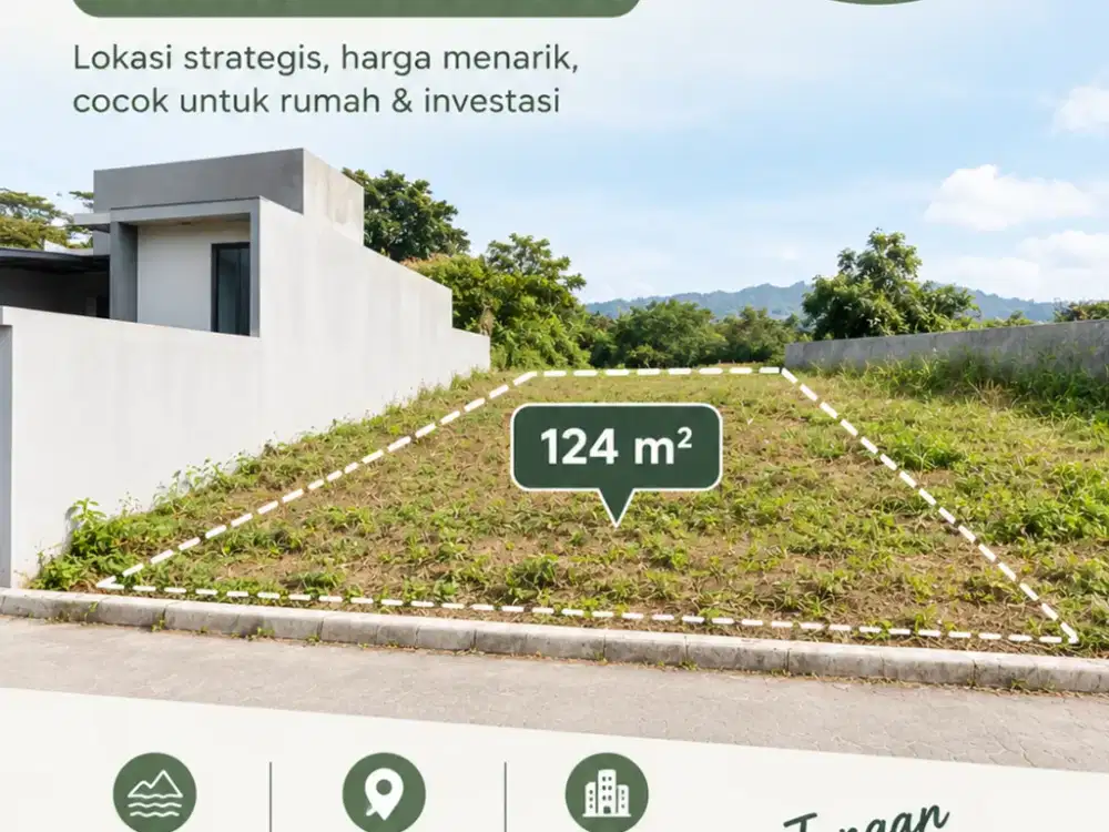 Cuma Rp4 Juta/m²! Kavling 124 m² di Cimahi Utara